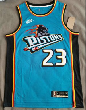 Maillot de Basket #23 Ivey Detroit Pistons 22-23 classic Bleu